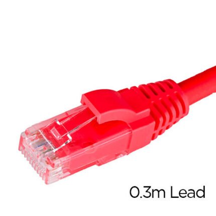 0.3m Cat 6 U/UTP LSHF Patch Lead