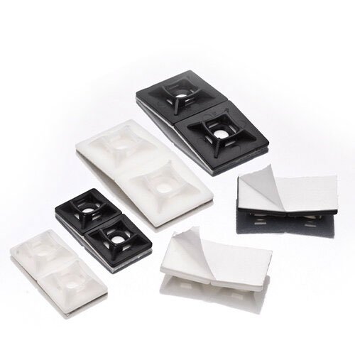 Low Profile Self Adhesive Tie Bases