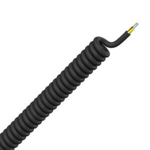 PUR Screened Spiral Cable