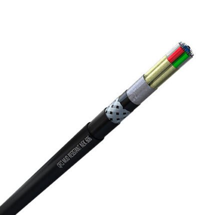 QFCI OS2 9/125 Fire Resistant Armoured Loose Tube Fibre Optic Cable Marine DNV-GL & ABS Approved