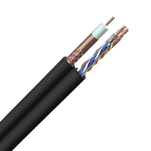 TruHome Cat 6 UTP+TV 100 Coax Shotgun Cable